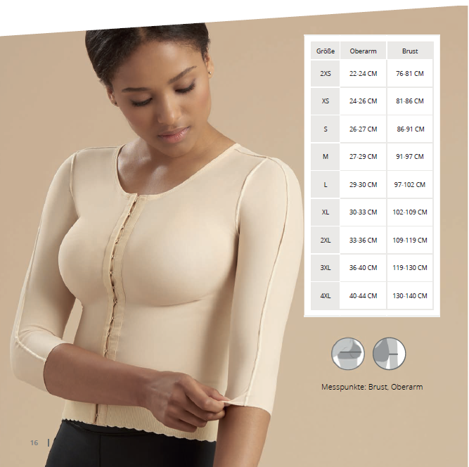 Marena Recovery FV2M: Die ultimative Kompressionsweste für Ihre Fettabsaugung und bei Lipödem