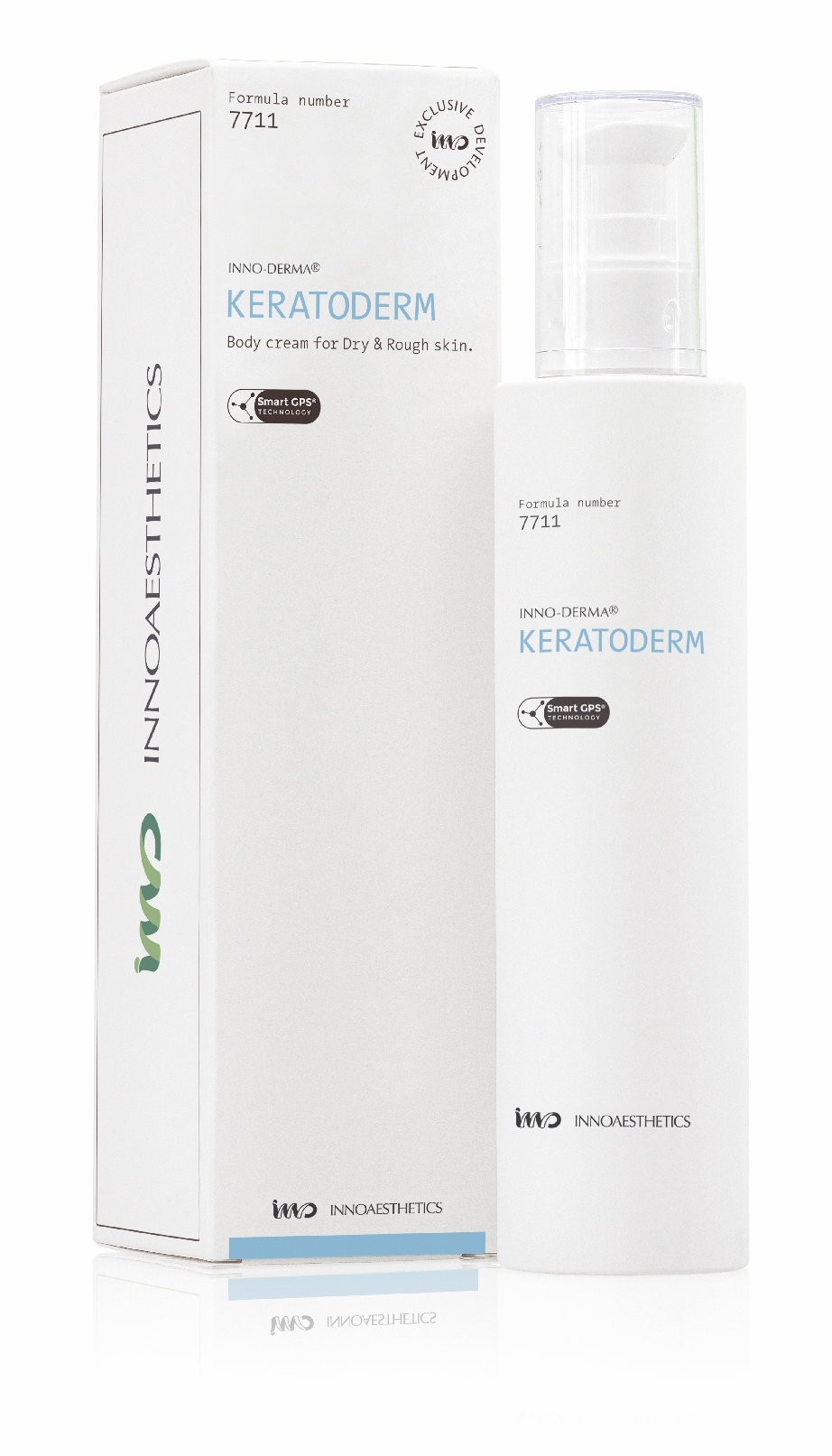 INNO Derma Keratoderm: Intensive Feuchtigkeitspflege für trockene Haut und Keratose - 200 ml