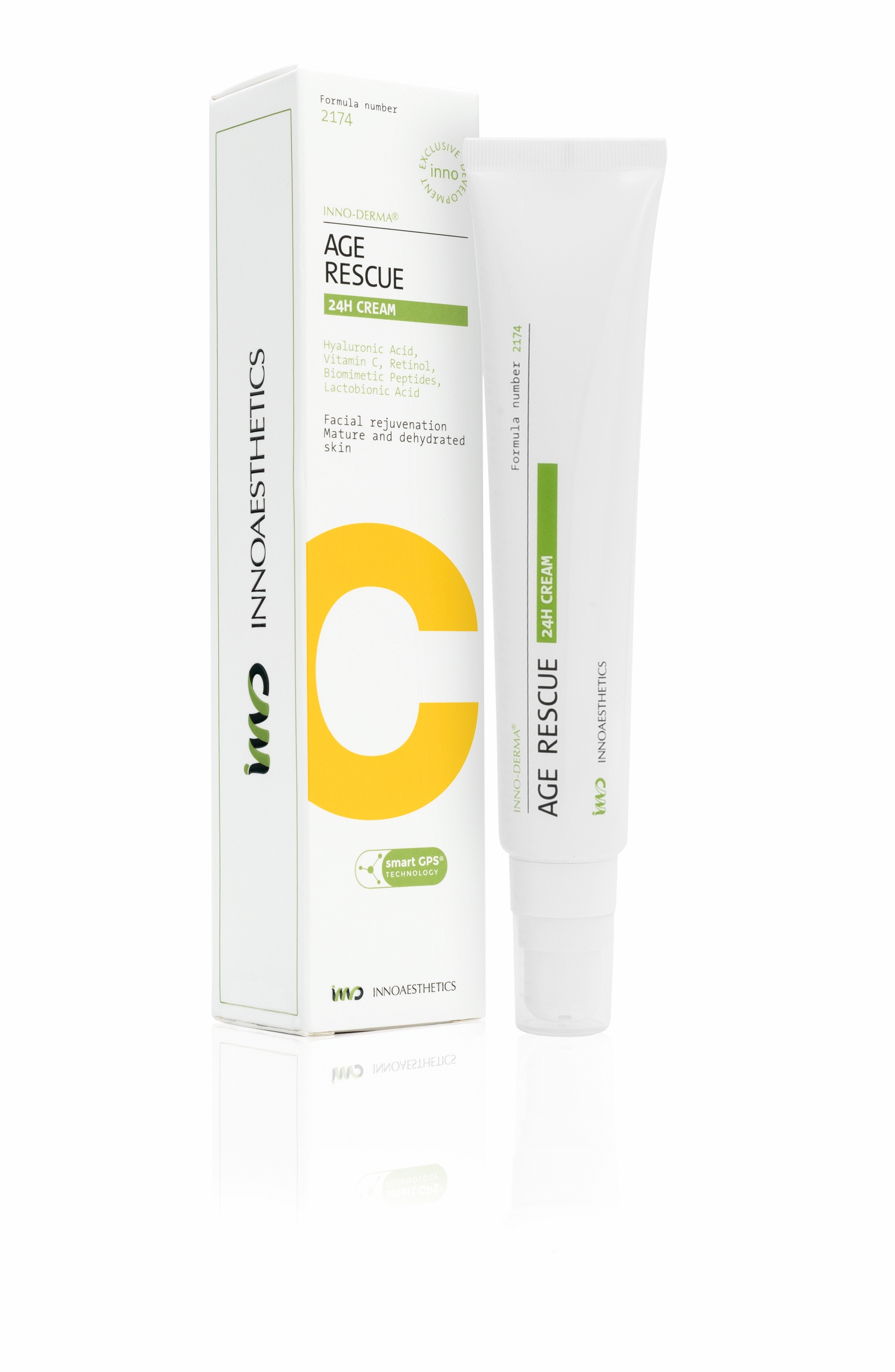 INNO Derma Age Rescue 24H Cream: Ihre Lösung für jugendliche Haut - 50 g