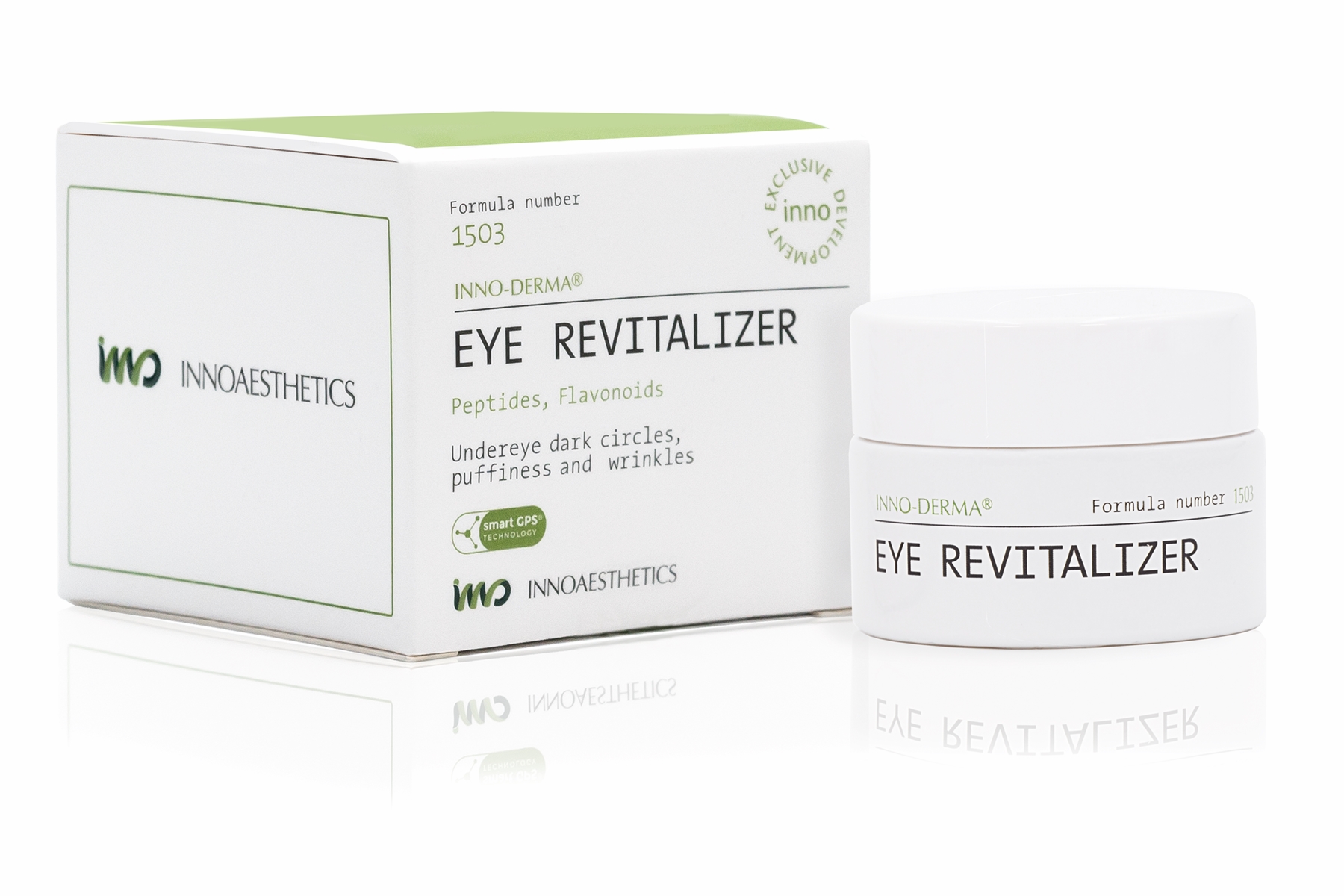 INNO Derma Eye Revitalizer: Revolutionäre Augenkonturbehandlung gegen Schwellungen und Falten - 15 g